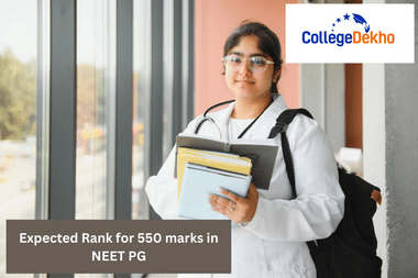 Expected Rank for 550 marks in NEET PG 2025