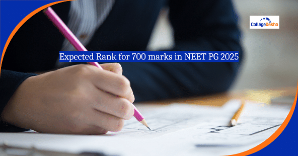 Expected Rank for 700 marks in NEET PG 2025