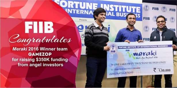 FIIB Concluded Meraki-2016, the Business Plan Competition for UG & PG Students 