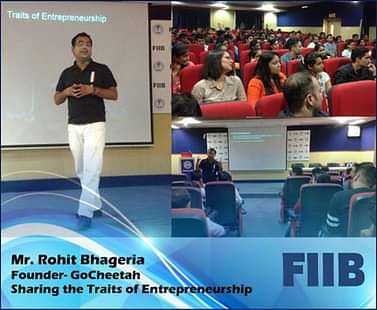 Alumni Speak Event on 'Traits of Entrepreneurship' at FIIB