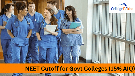 NEET 2024 Scores/ Cutoff for Government Colleges