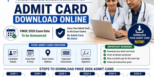FMGE Admit Card 2026 Download Link Activated