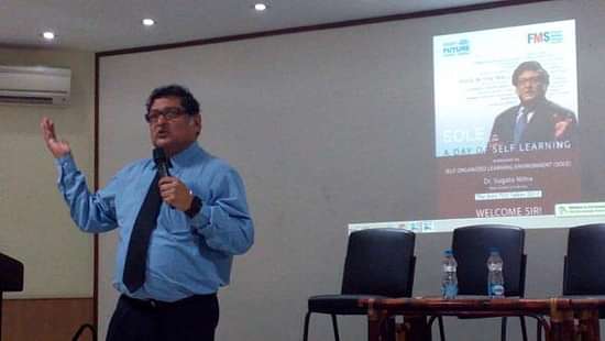 Future Media School organised 'Self Organised Learning Environment'- A Workshop by Sugata Mitra