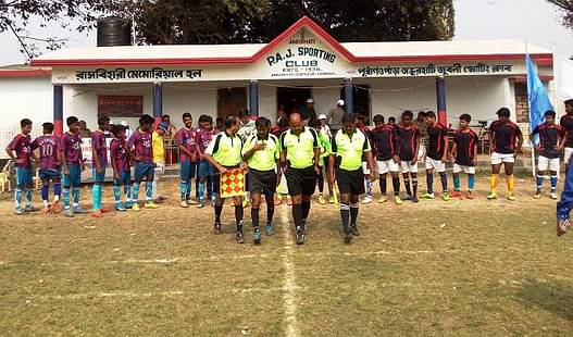 Joypur Panchannan College wins the WB Inter-College District Level Football Championship 2016 