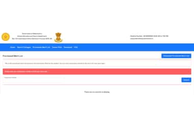 FYJC 11th Admission General Merit List 2025 LIVE