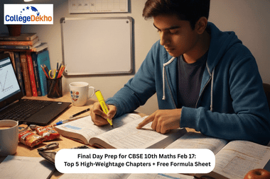 Final Day Prep for CBSE 10th Maths Feb 17