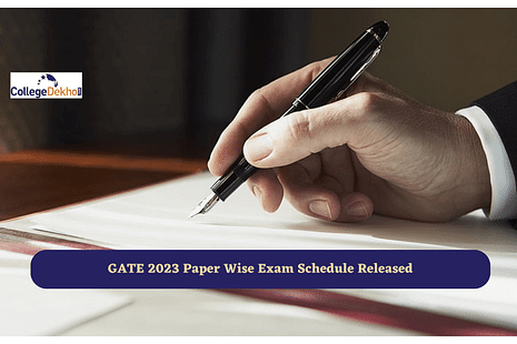 GATE 2023 Paper Wise Exam Schedule Released