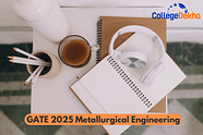 GATE 2025 Metallurgical Engineering: Exam Date, Syllabus, Question Papers, Pattern, Cutoff