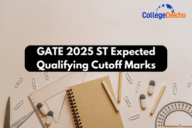 GATE 2025 ST Qualifying Cutoff Marks