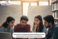 GATE 2026 Civil Engineering Expected Difficulty Level: Previous Years' Trends, Section-wise Difficulty