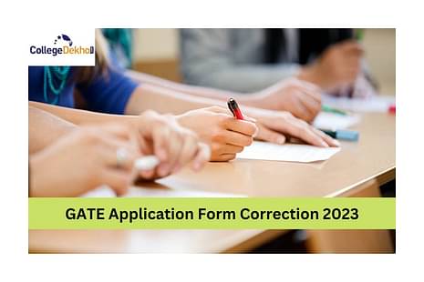 GATE Application Form Correction 2023