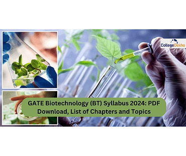 GATE Biotechnology Syllabus 2024