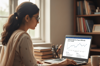 GATE CS Question Paper Difficulty Level Trends