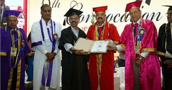 Vice President of India Attends 8th Convocation of GITAM University