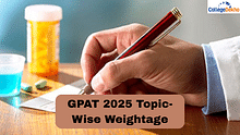 GPAT 2025 Topic-Wise Weightage: Subject-wise weightage, No. of Questions Asked
