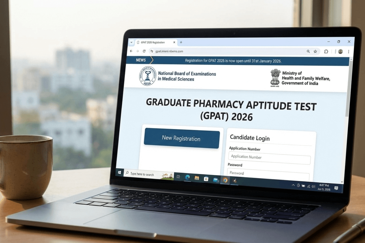 GPAT 2026 Registration Ends on January 12