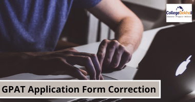 GPAT 2026 Application Form Correction