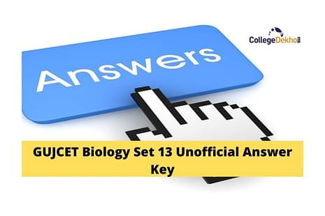 GUJCET-Biology-Set 13-Unofficial-answer-key