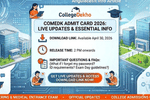 COMEDK Admit Card 2026 (Available) Live Updates: Download Link; Important Questions & Topics