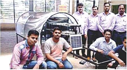 Genesis Engineering College Students Made Solar Drier
