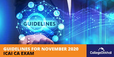 ICAI Guidelines CA November 2020 Exam