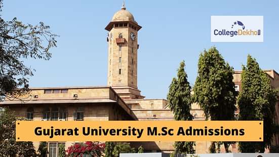 Gujarat University M.Sc Admissions 2023