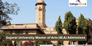 Gujarat University MA Admission