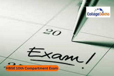 HBSE 10th Compartment Date Sheet 2025