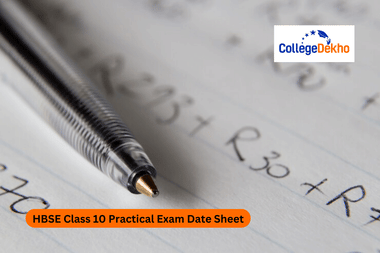 HBSE Class 10 Practical Exam Date Sheet 2026