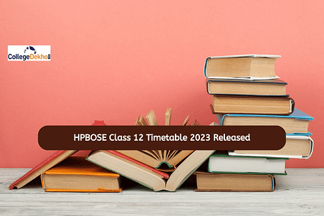 HPBOSE Class 12 Timetable 2023 Released
