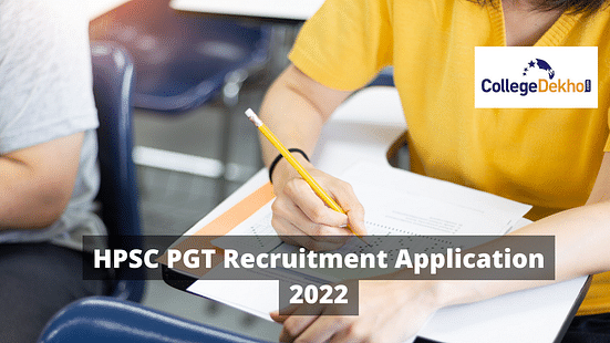 HPSC PGT Recruitment Application 2022
