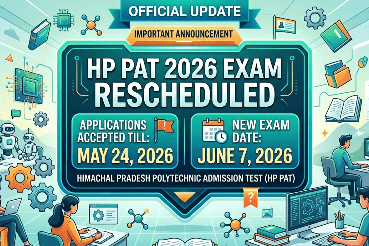 HP Polytechnic Admission Test 2026 Postponed to June 7: Apply by May 24