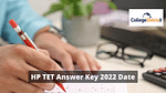 HP TET Answer Key 2022