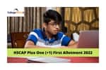 HSCAP Plus One (+1) First Allotment 2022