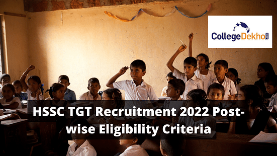 HSSC TGT Recruitment 2022 Eligibility Criteria