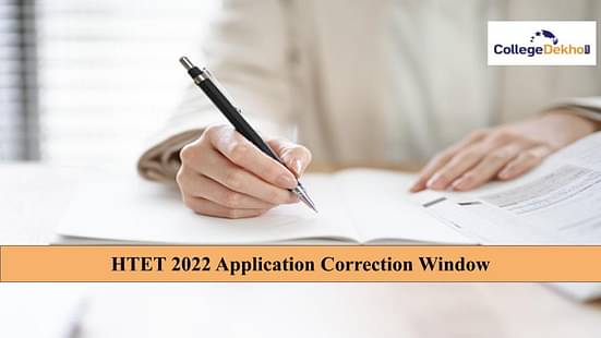 HTET 2022 Application Correction Window