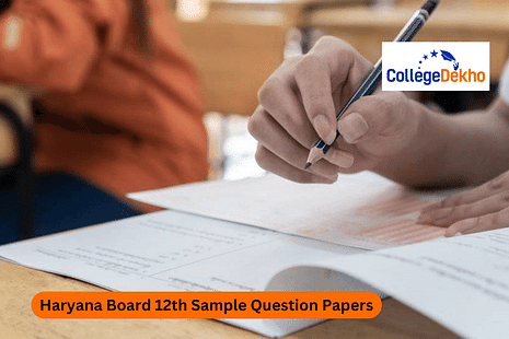 Haryana Board 12th Question Paper/ Sample Paper