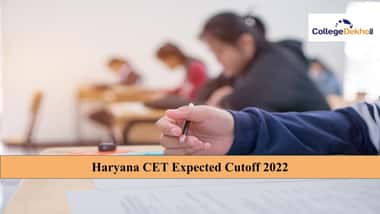 Haryana CET Expected Cutoff 2022