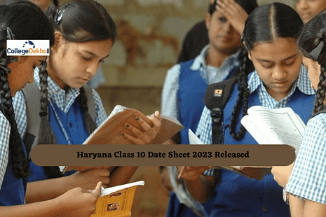 Haryana Class 10 Date Sheet 2023 Released