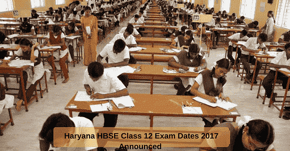 Haryana HBSE Class 12 Exams to be conducted in March 2017