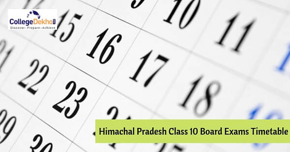Himachal Pradesh (HP BOSE) Class 10 Exams 2022 Datesheet (Term 1 Released)