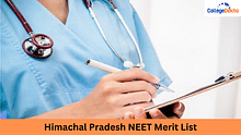 Himachal Pradesh NEET Merit List 2024 PDF: MBBS/BDS Merit, Rank List in PDF