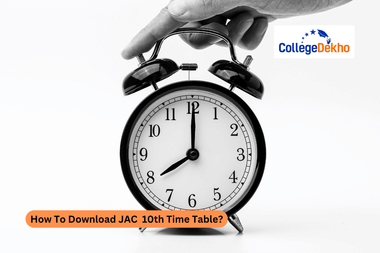 How to Download JAC 10th Time Table 2026 PDF?