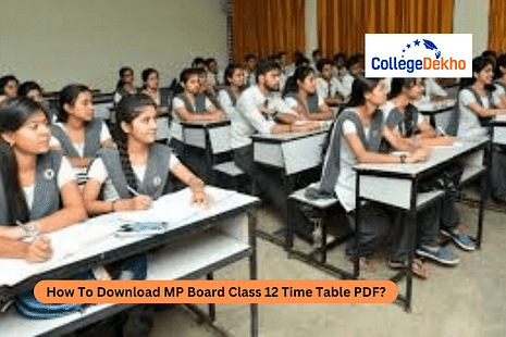 How to download the MP Board Class 12 Time Table 2026?