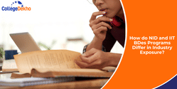 How do NID and IIT BDes Programs Differ in Industry Exposure