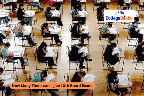 How many times can I give 10th board exams