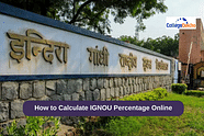 How to Calculate IGNOU Percentage Online?