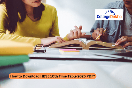 How to Download HBSE 10th Time Table 2026 PDF?