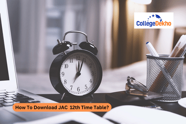 How to Download JAC 12th Time Table 2026 PDF?
