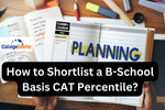 B-School Basis CAT Percentile